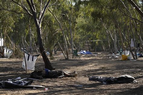 A music festival survivor fleeing the attack, a pair of Hamas militants and a deadly decision